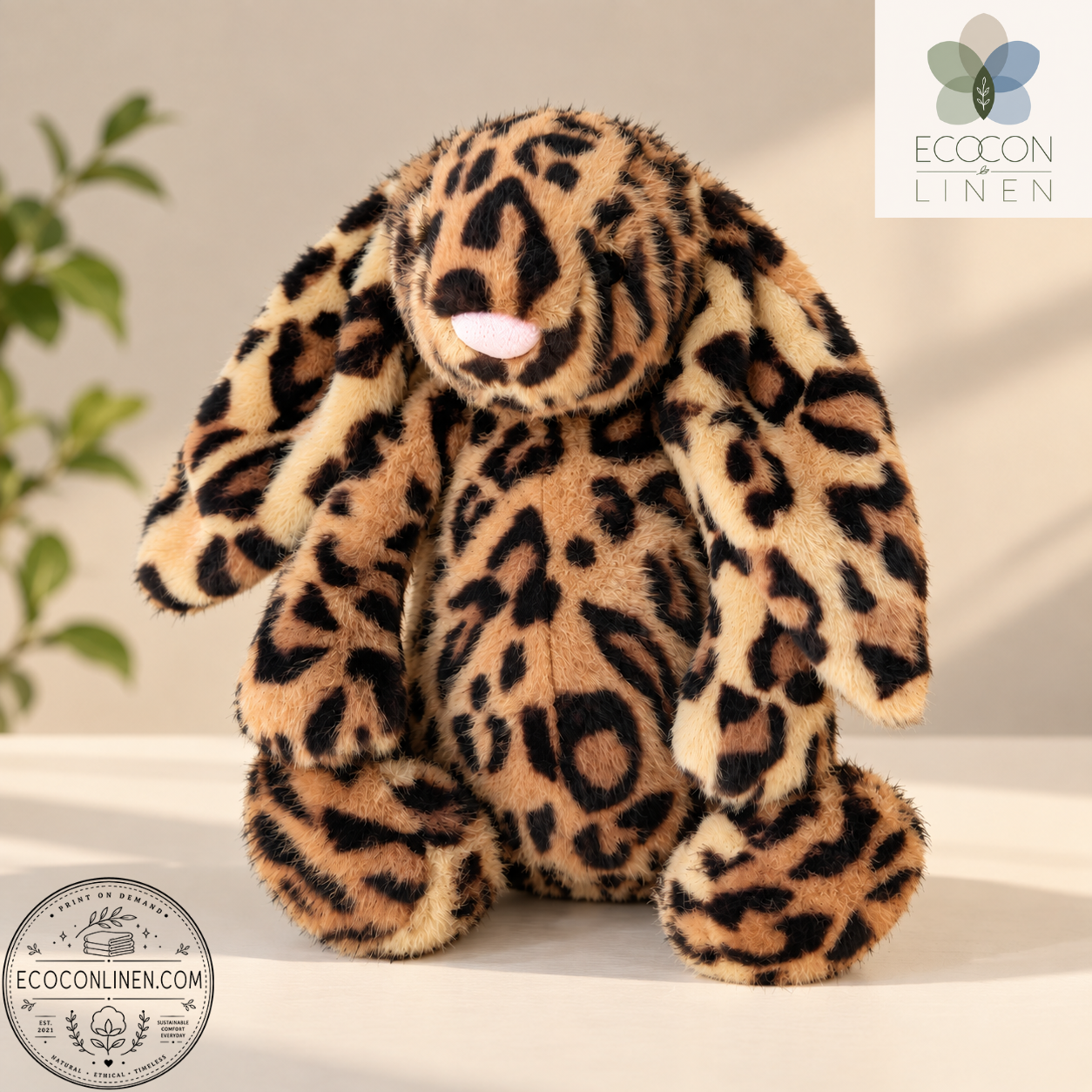 Cobblehop Bunny Jellycat Stuffed Animal 3 Mulshi Woodland Plush Toy — image 4