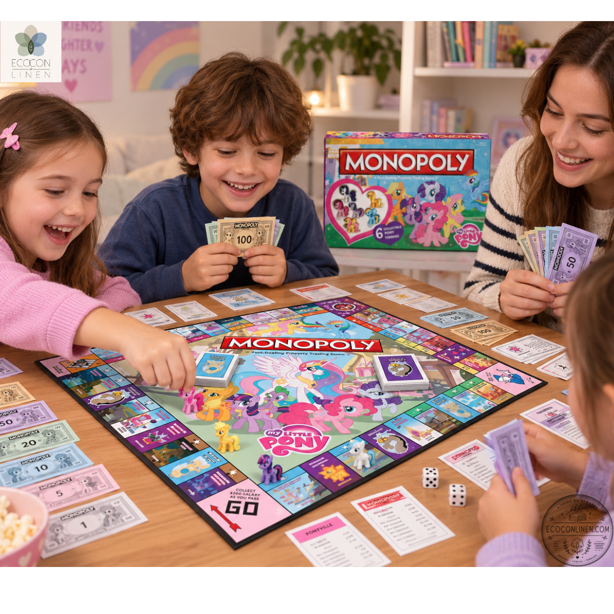 My Little Pony Themed Monopoly Board Game