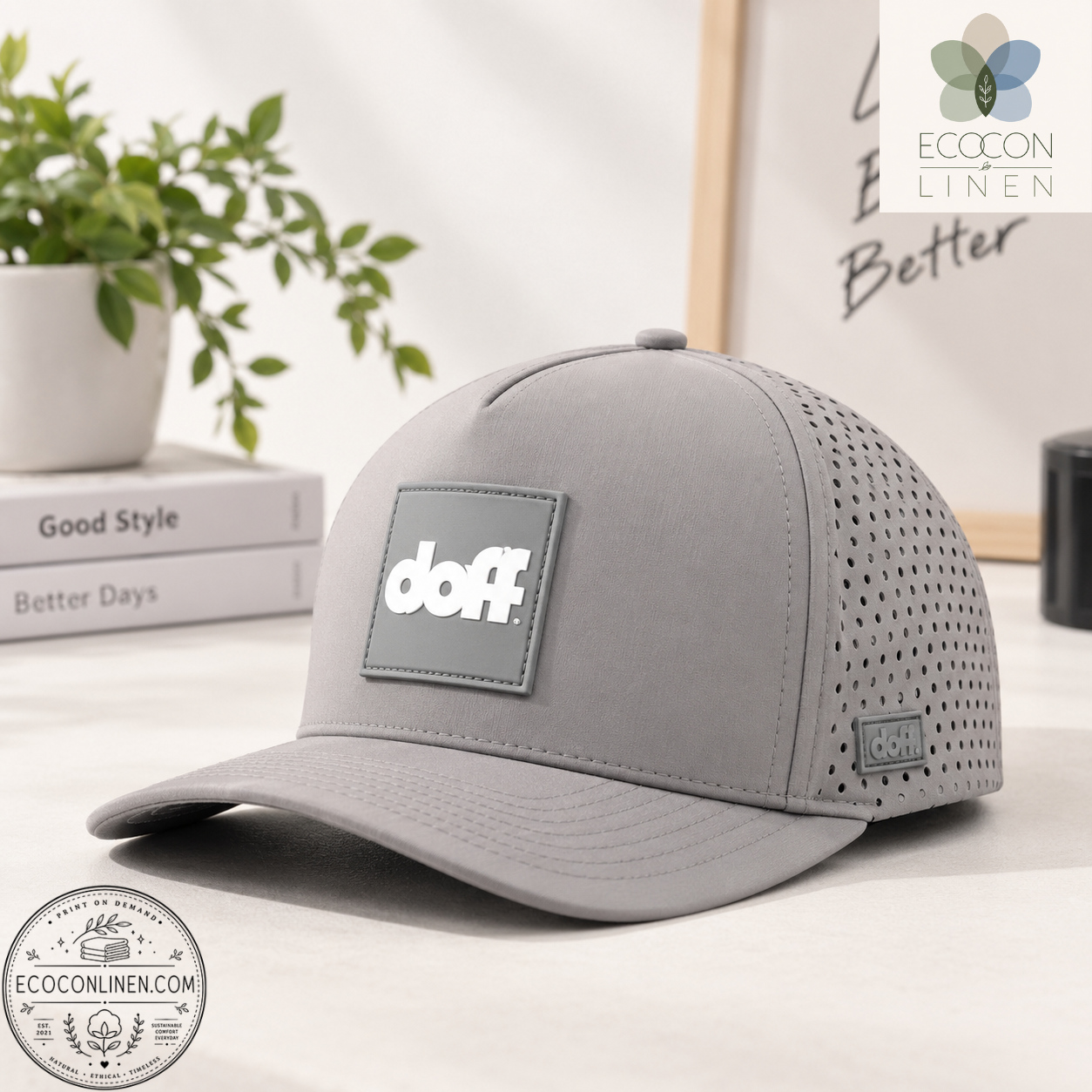DOFF Breathable Mesh Baseball Cap