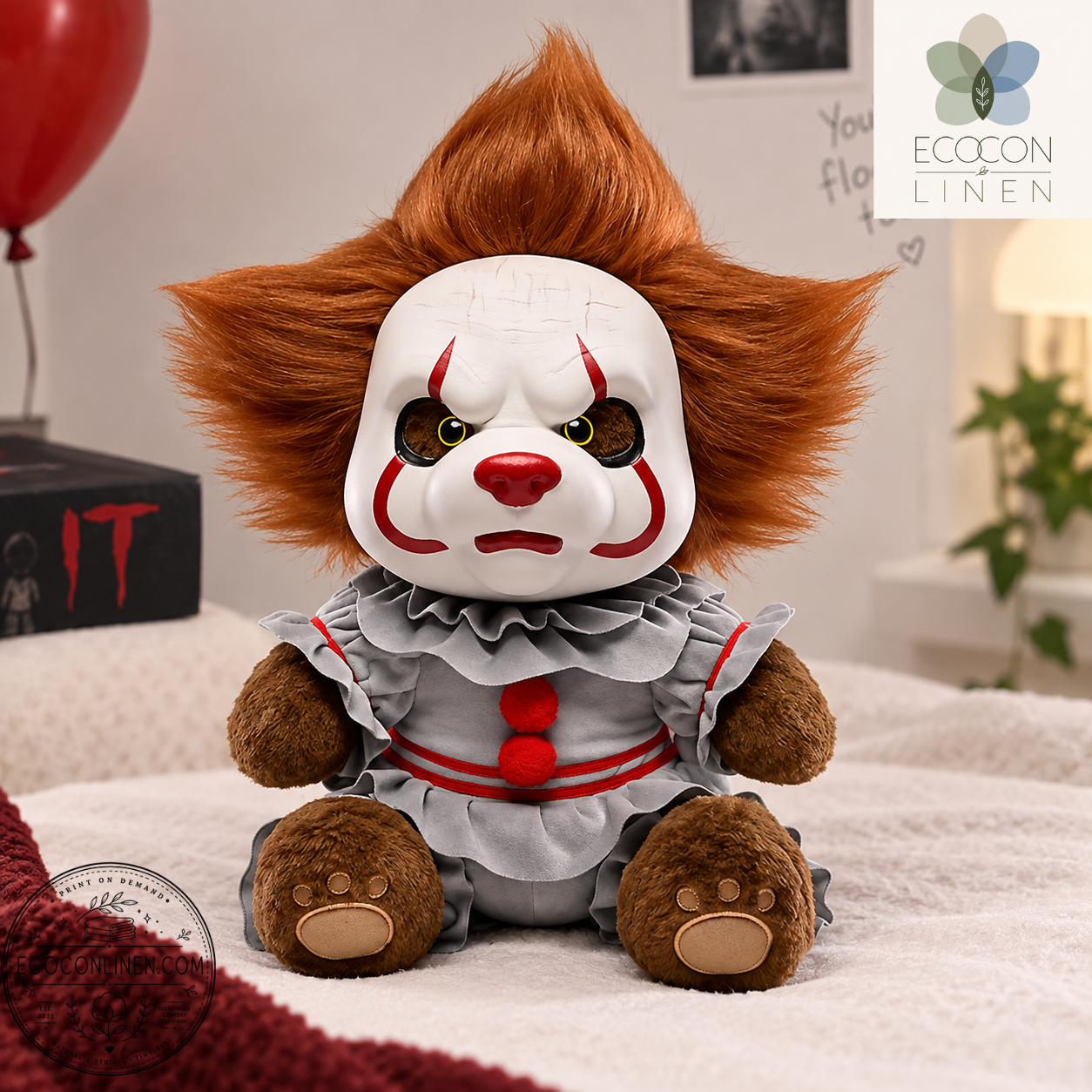 Pennywise Teddy Bear Plush Toy