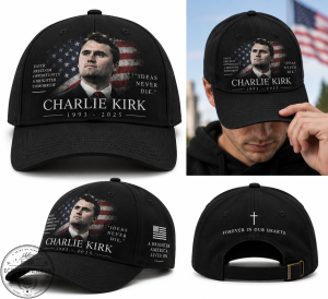 Charlie Kirk Memorial Cap