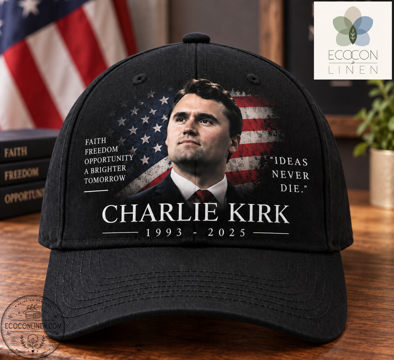 Charlie Kirk Memorial Cap
