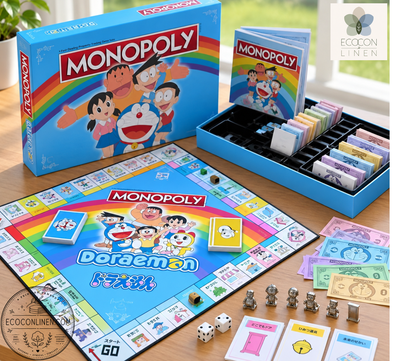 Doraemon Monopoly Board Game