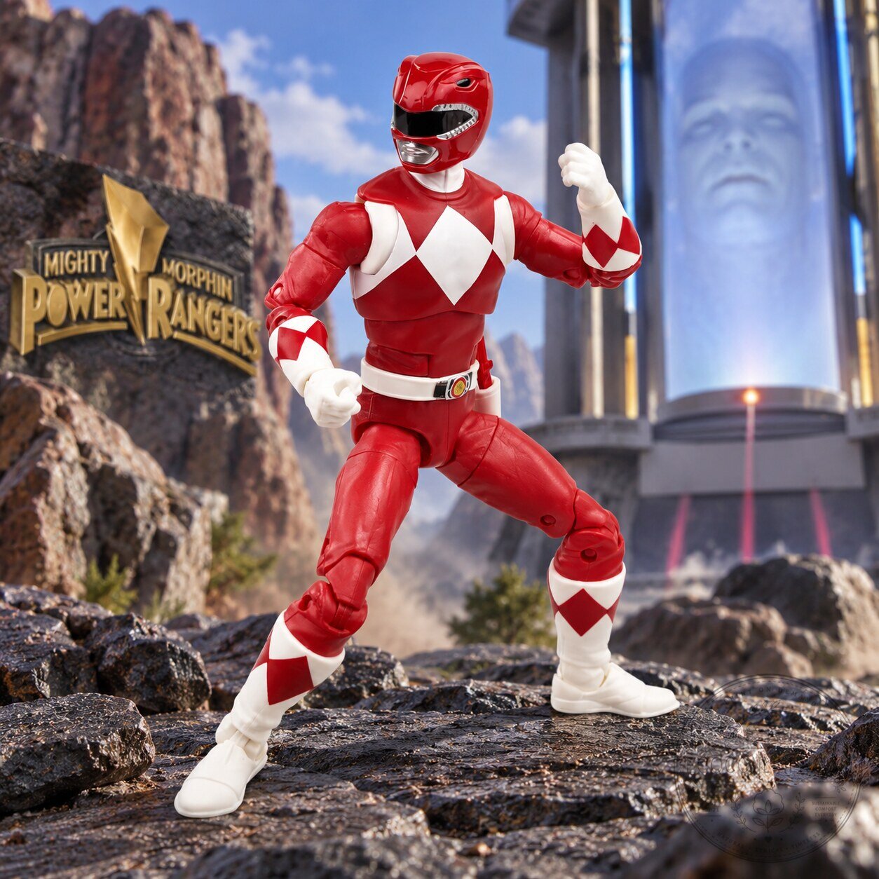 Power Rangers Mighty Morphin Red Ranger Lightning Collection Action Figure