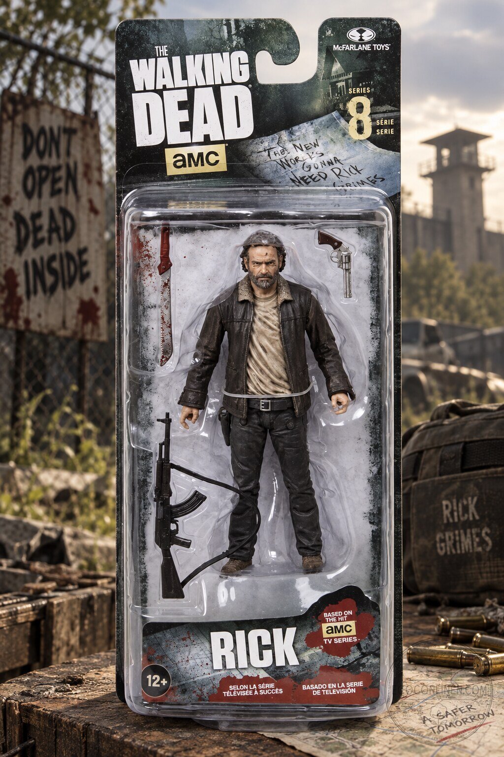The Walking Dead TV Series 8 Rick Grimes Action Figure