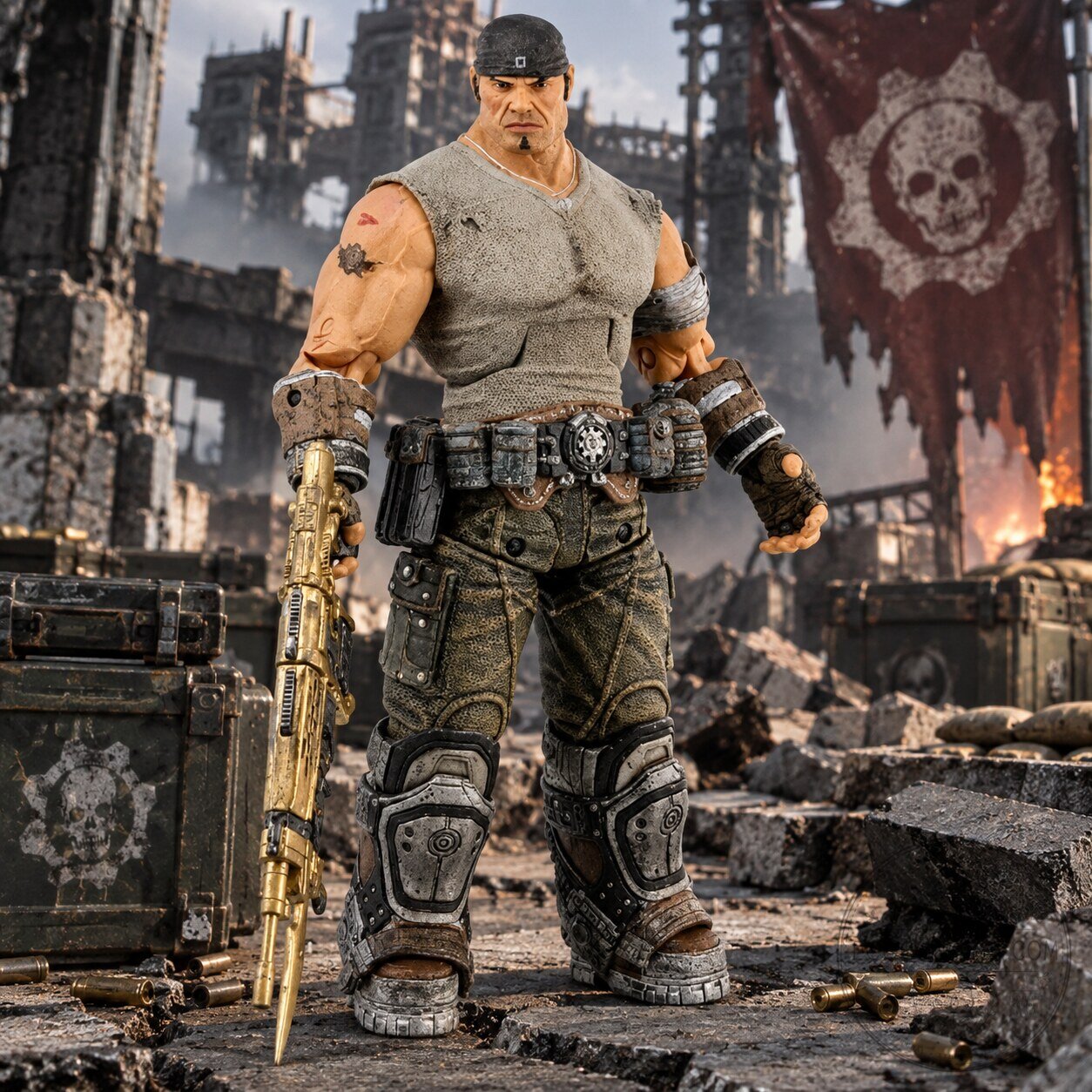 Gears of War 3 MARCUS ENIX Action Figure
