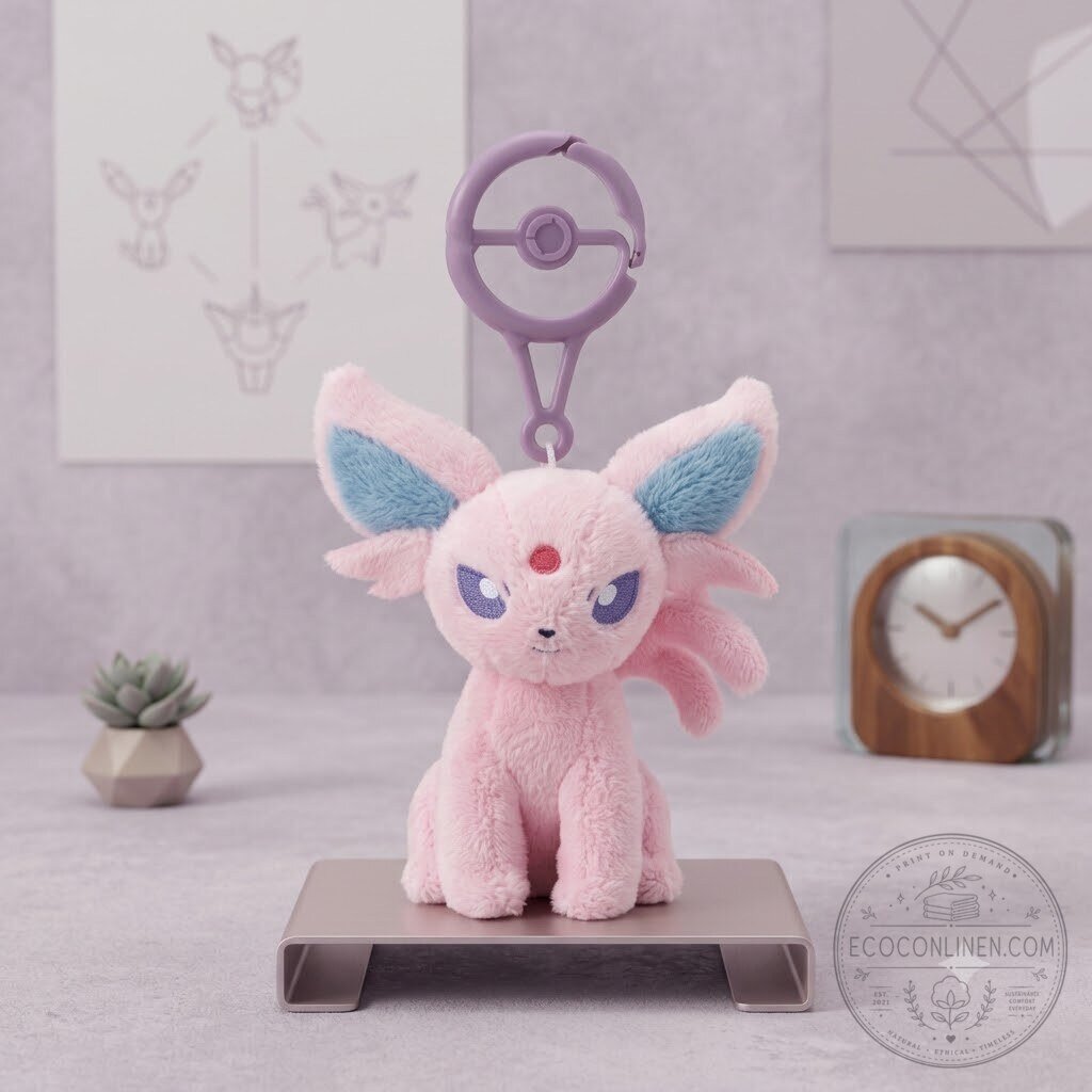 Espeon Adventure Partners Plush Keychain