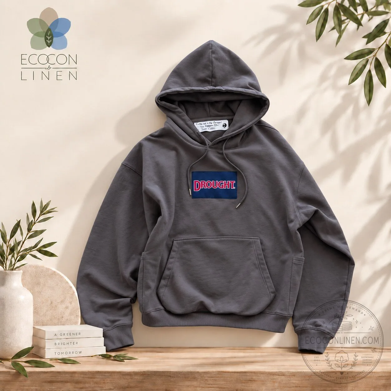 Drought Utility Pocket Hoodie Oversized Streetwear Pullover