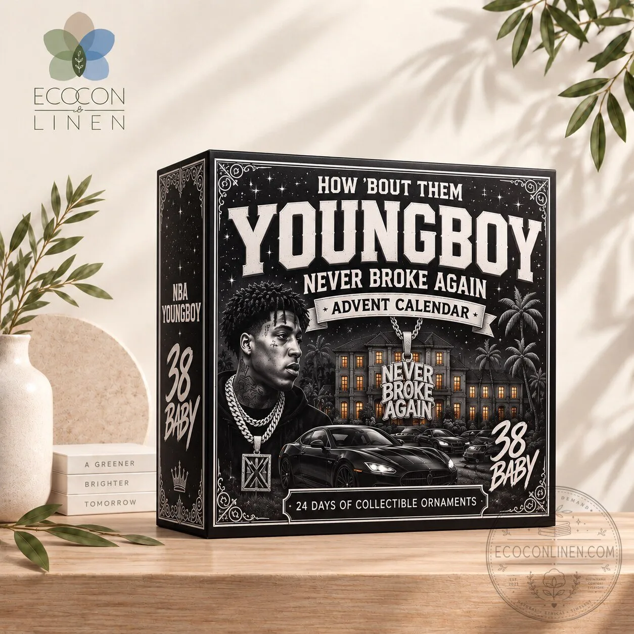 NBA YoungBoy Advent Calendar 2026 Never Broke Again 24 Day Collectible Set