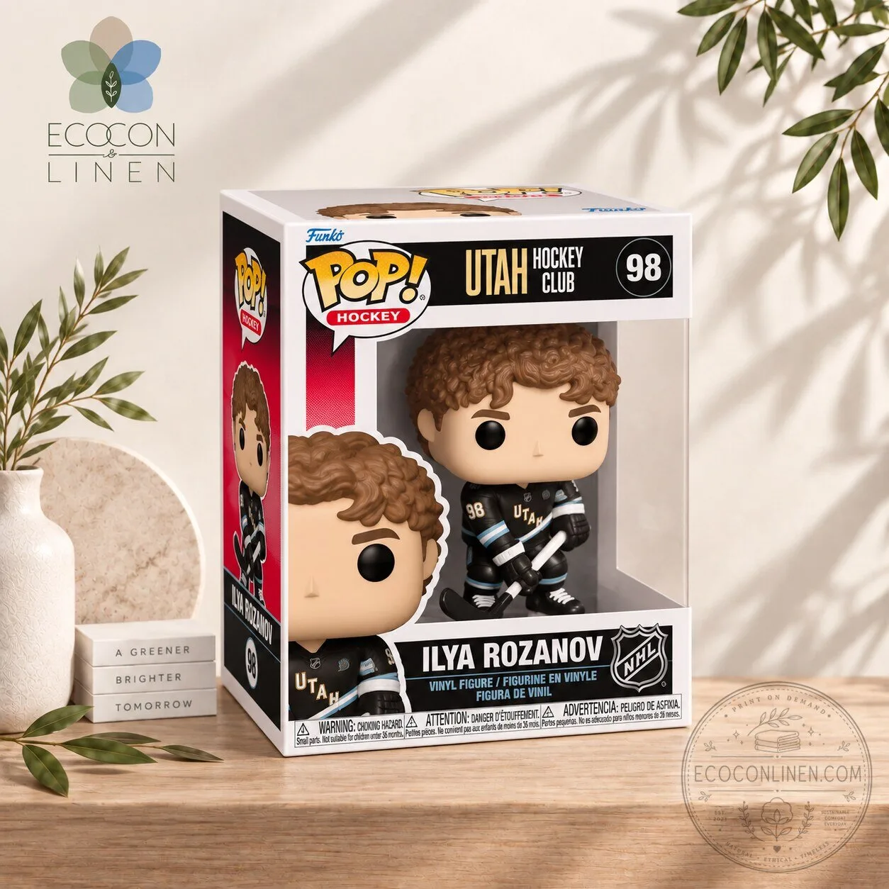 Funko POP! Heated Rivalry Ilya Rozanov #1992 Hockey Collectible Figure