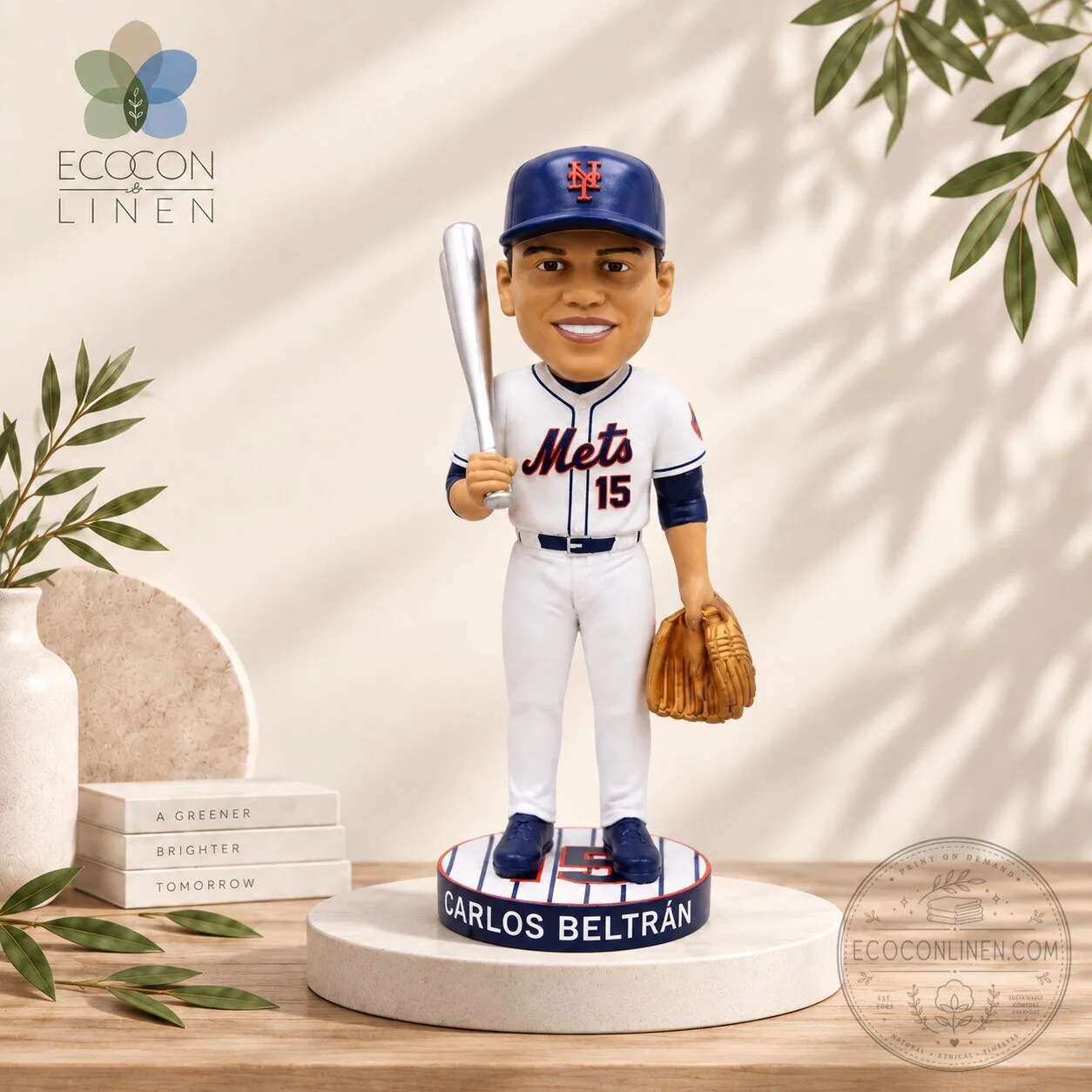 Carlos Beltran New York Mets Bobblehead Collectible Figure
