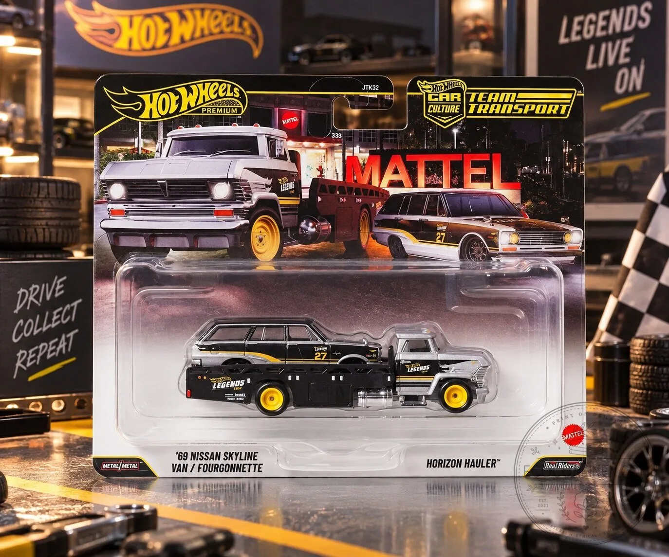 Hot Wheels Team Transport Legends Tour 2027 Collector Edition Set