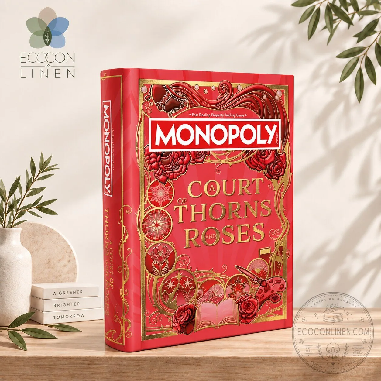Monopoly A Court of Thorns and Roses Collector’s Edition Board Game