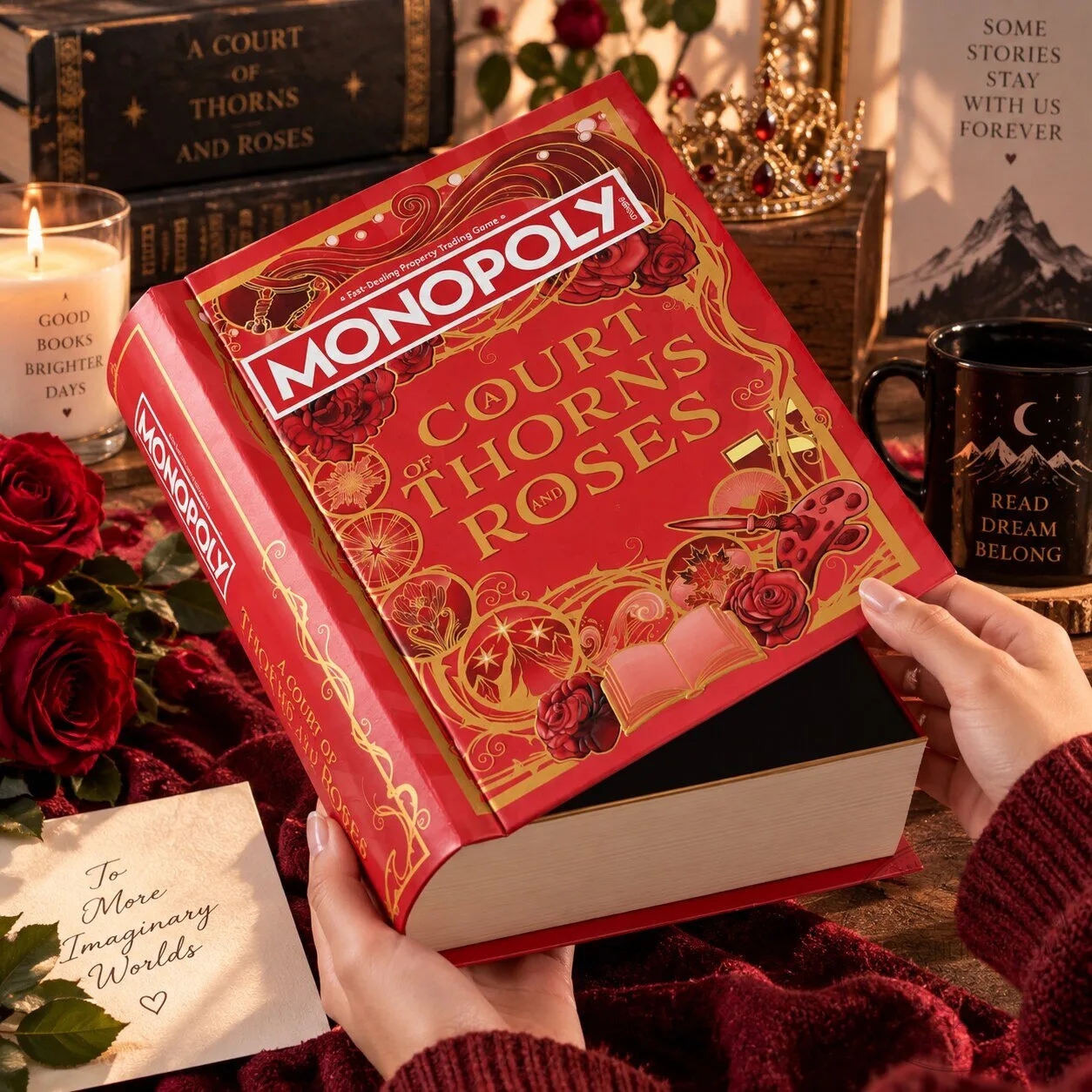 Monopoly A Court of Thorns and Roses Collector’s Edition Board Game 11 Monopoly A Court of Thorns and Roses Collector’s Edition Board Game