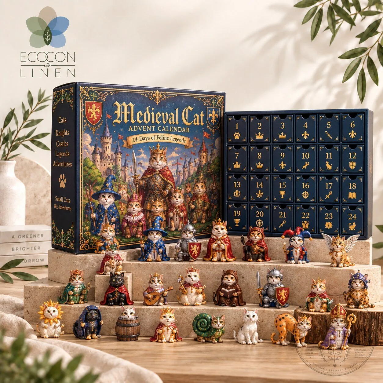 Medieval Cat Advent Calendar 2026 – 24 Days of Feline Legends