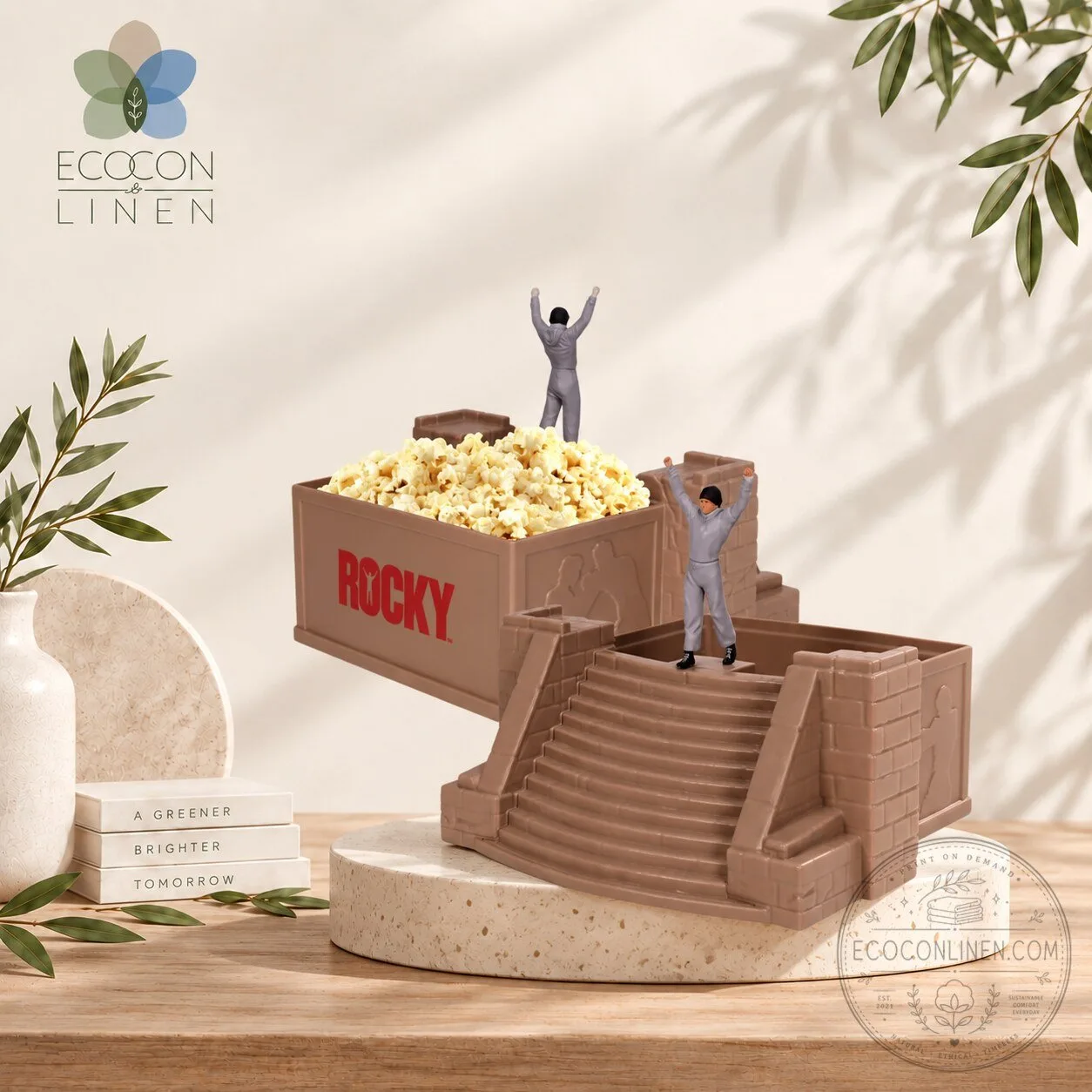 Rocky 50th Anniversary Staircase Popcorn Bucket