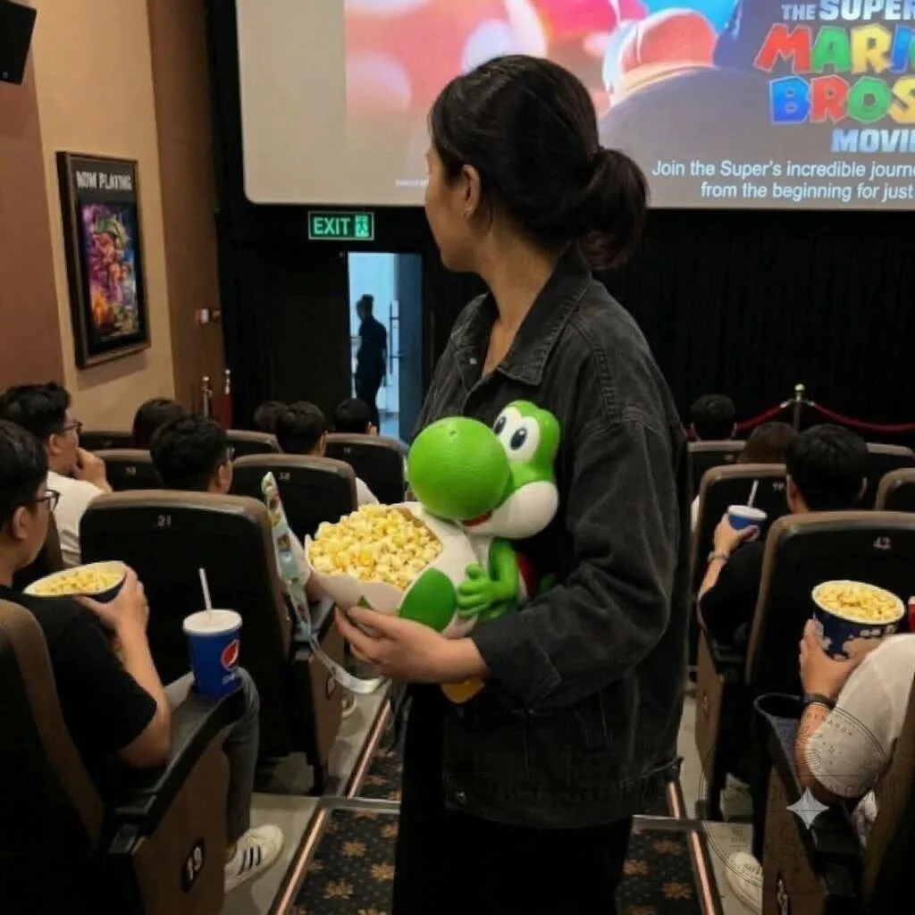 Yoshi Popcorn Bucket - Super Mario Collectible Egg Container 9 Yoshi Popcorn Bucket - Super Mario Collectible Egg Container